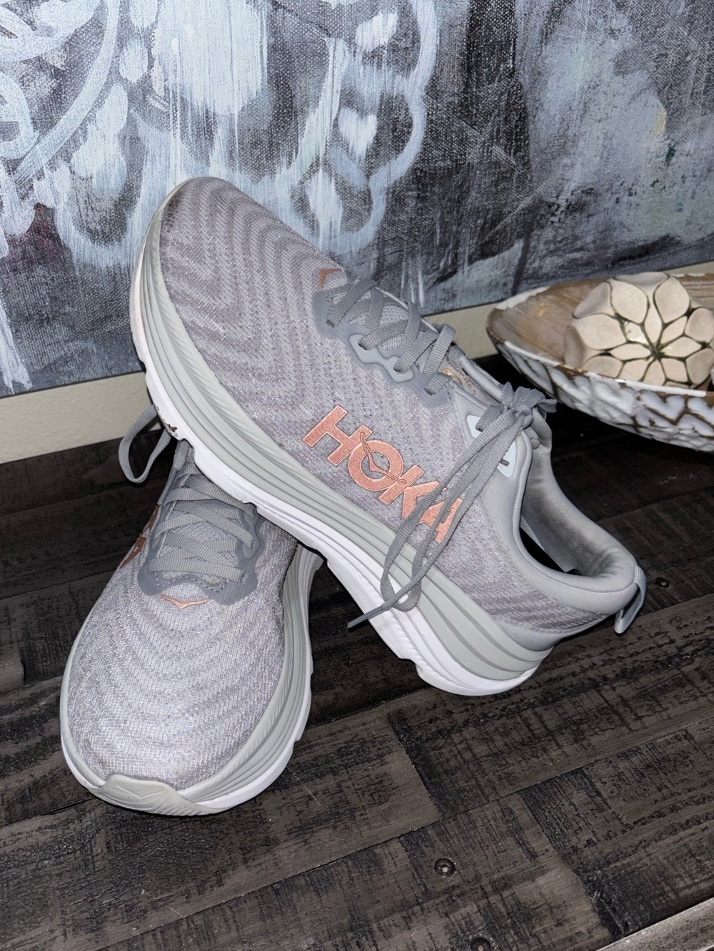 HOKA Gaviota 5 running shoes WOMENS SZ 10.5 wide